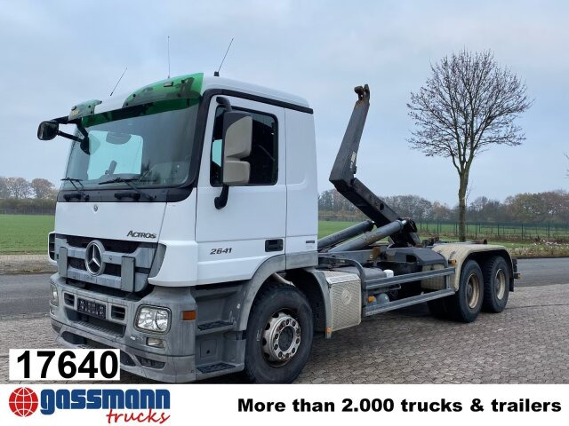Mercedes-Benz Actros 2641 6x4 - Camion ampliroll: photos 1 Mercedes-Benz Actros 2641 6x4 - Camion ampliroll: photos 1