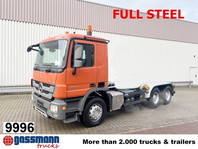 Mercedes-Benz Actros 2644/48 K 6x4, Manual Gearbox, Full Steel - Châssis cabine: photos 1 Mercedes-Benz Actros 2644/48 K 6x4, Manual Gearbox, Full Steel - Châssis cabine: photos 1