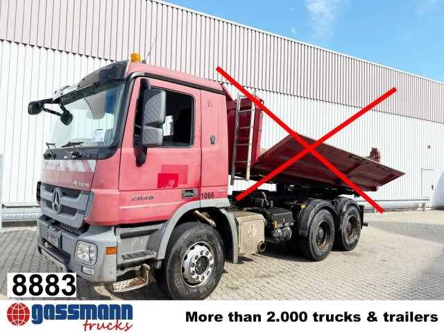 Mercedes-Benz Actros 2646 K 6x4, Retarder - Châssis cabine: photos 1 Mercedes-Benz Actros 2646 K 6x4, Retarder - Châssis cabine: photos 1