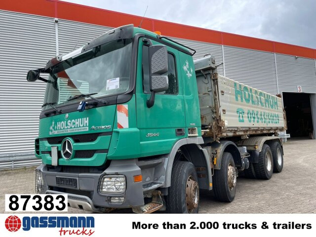 Mercedes-Benz Actros MP III 3544/8x4/4, 3 Pedale - Camion benne: photos 1 Mercedes-Benz Actros MP III 3544/8x4/4, 3 Pedale - Camion benne: photos 1