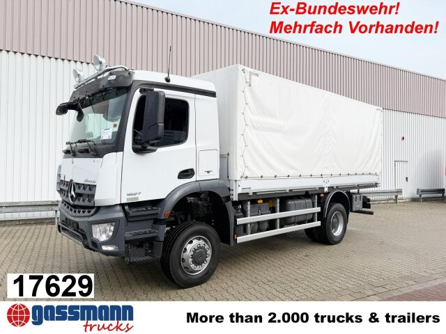 Mercedes-Benz Arocs 1827 A 4x4, Ex-! - Camion plateau: photos 1 Mercedes-Benz Arocs 1827 A 4x4, Ex-! - Camion plateau: photos 1