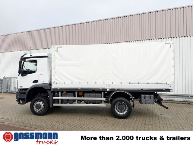 Camion plateau Mercedes-Benz Arocs 1827 A 4x4, Ex-!: photos 12