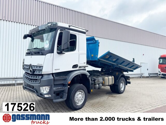 Mercedes-Benz Arocs 1833 AK 4x4, Meiller 3-S-Kipper, Bordmatik - Camion benne: photos 1 Mercedes-Benz Arocs 1833 AK 4x4, Meiller 3-S-Kipper, Bordmatik - Camion benne: photos 1