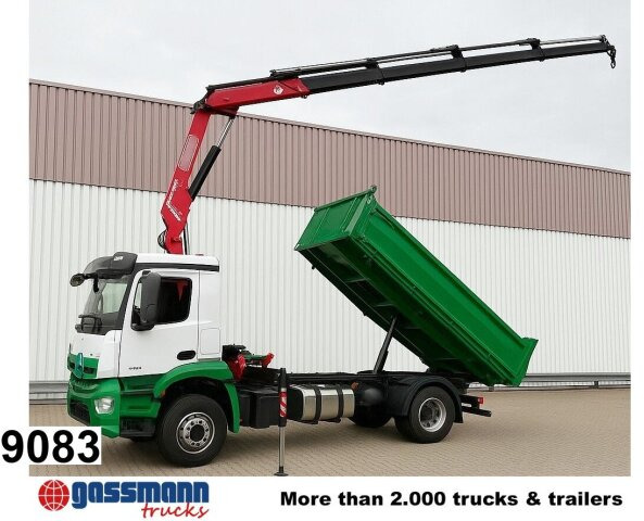 Mercedes-Benz Arocs 1840 K 4x2, MultimediaCockpit, - Camion benne, Camion grue: photos 1 Mercedes-Benz Arocs 1840 K 4x2, MultimediaCockpit, - Camion benne, Camion grue: photos 1
