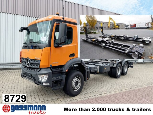 Mercedes-Benz Arocs 2633 6x4, 2x Nebenantrieb - Châssis cabine: photos 1 Mercedes-Benz Arocs 2633 6x4, 2x Nebenantrieb - Châssis cabine: photos 1