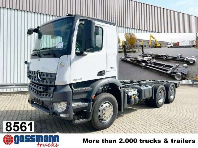 Mercedes-Benz Arocs 2642/45 K 6x4/33 , Retarder, Motorabtrieb - Camion ampliroll: photos 1 Mercedes-Benz Arocs 2642/45 K 6x4/33 , Retarder, Motorabtrieb - Camion ampliroll: photos 1