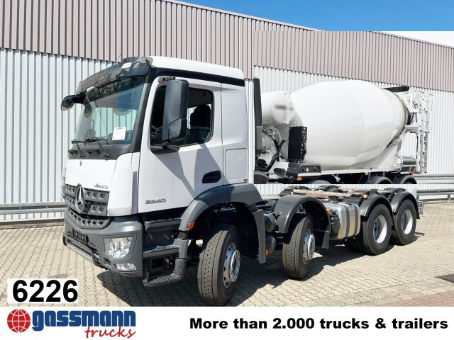 Mercedes-Benz Arocs 3240 8x4, 9/10m³ Mischer - Camion malaxeur: photos 1 Mercedes-Benz Arocs 3240 8x4, 9/10m³ Mischer - Camion malaxeur: photos 1