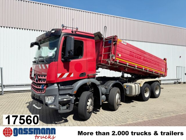 Mercedes-Benz Arocs 3243 K 8x4/4, Alu-Bordwände - Camion benne: photos 1 Mercedes-Benz Arocs 3243 K 8x4/4, Alu-Bordwände - Camion benne: photos 1