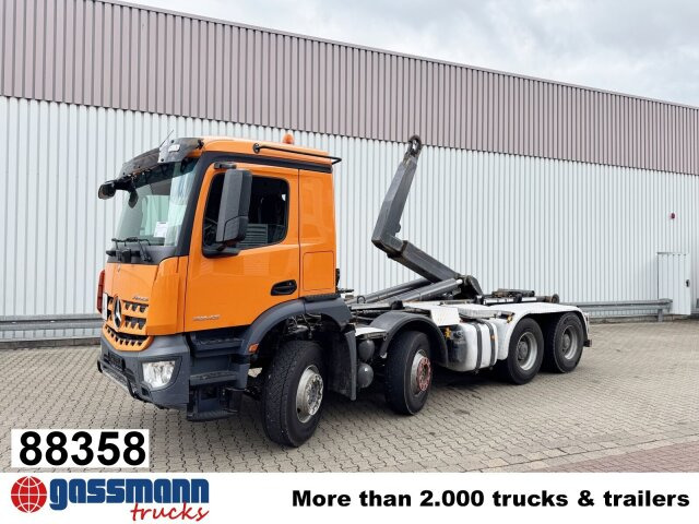 Mercedes-Benz Arocs 3243 LK 8x4/4, Motorabtrieb - Camion ampliroll: photos 1 Mercedes-Benz Arocs 3243 LK 8x4/4, Motorabtrieb - Camion ampliroll: photos 1