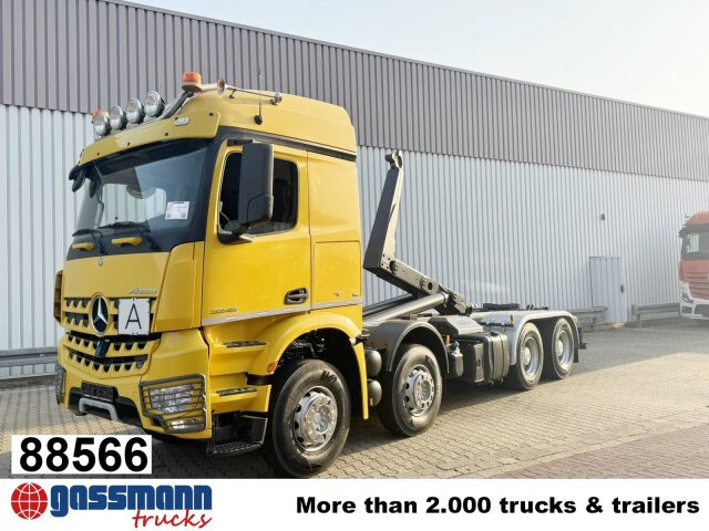 Mercedes-Benz Arocs 3245 LK 8x4/4, Navi, Motorabtrieb, Meiller - Camion ampliroll: photos 1 Mercedes-Benz Arocs 3245 LK 8x4/4, Navi, Motorabtrieb, Meiller - Camion ampliroll: photos 1