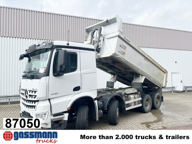 Mercedes-Benz Arocs 3253 K 8x4/4, Retarder, Stahlmulde ca. - Tombereau: photos 1 Mercedes-Benz Arocs 3253 K 8x4/4, Retarder, Stahlmulde ca. - Tombereau: photos 1