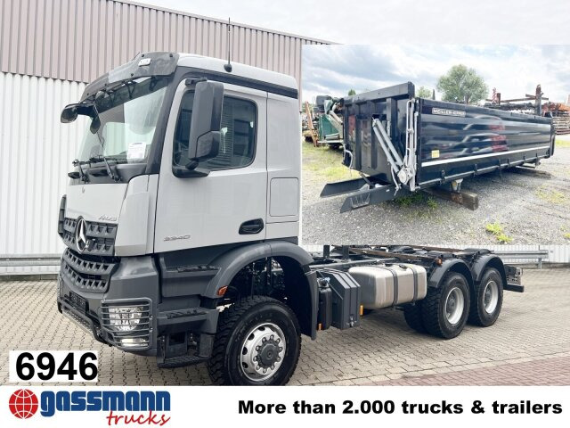 Mercedes-Benz Arocs 3340/46 A 6x6, Grounder - Camion benne: photos 1 Mercedes-Benz Arocs 3340/46 A 6x6, Grounder - Camion benne: photos 1