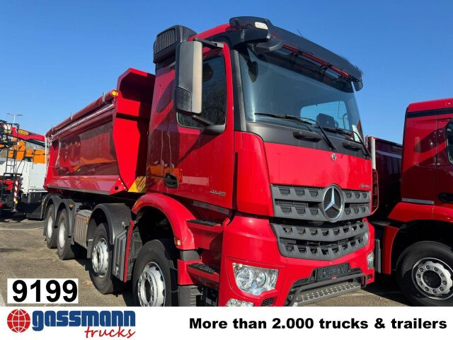 Mercedes-Benz Arocs 4145 K 8x4/4, Grounder, MultimediaCockpit, - Tombereau: photos 1 Mercedes-Benz Arocs 4145 K 8x4/4, Grounder, MultimediaCockpit, - Tombereau: photos 1