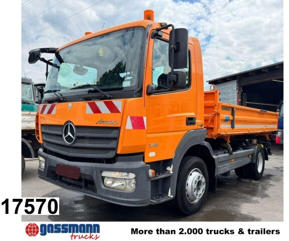 Mercedes-Benz Atego 1218/21 K, AHK - Camion benne: photos 1 Mercedes-Benz Atego 1218/21 K, AHK - Camion benne: photos 1