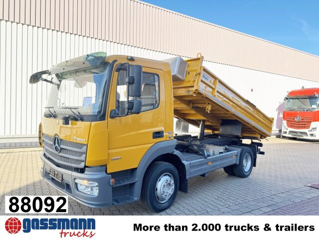 Mercedes-Benz Atego 1221 K 4x2, 2x AHK - Camion benne: photos 1 Mercedes-Benz Atego 1221 K 4x2, 2x AHK - Camion benne: photos 1