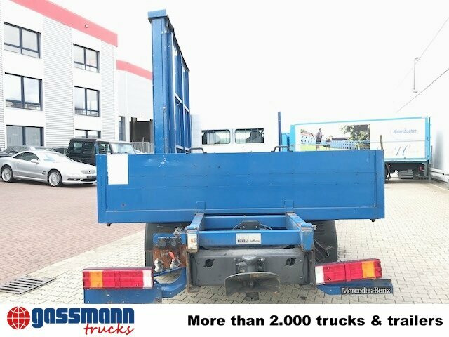 Camion plateau, Camion grue Mercedes-Benz Atego 1224 L 4x2 Glastransporter, gegen Aufpreis: photos 12