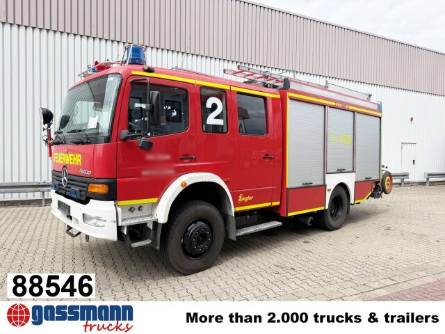 Mercedes-Benz Atego 1628 4x4, LF 16/20 - Ambulance: photos 1 Mercedes-Benz Atego 1628 4x4, LF 16/20 - Ambulance: photos 1