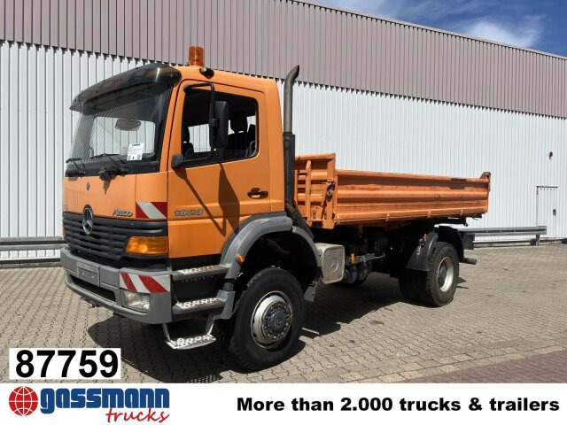 Mercedes-Benz Atego 1823 AK 4x4 - Camion benne: photos 1 Mercedes-Benz Atego 1823 AK 4x4 - Camion benne: photos 1