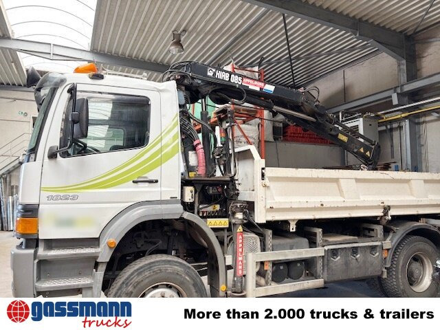Mercedes-Benz Atego 1823AK 4x4, Kran HIAB, Bordmatik - Camion benne, Camion grue: photos 4 Mercedes-Benz Atego 1823AK 4x4, Kran HIAB, Bordmatik - Camion benne, Camion grue: photos 4