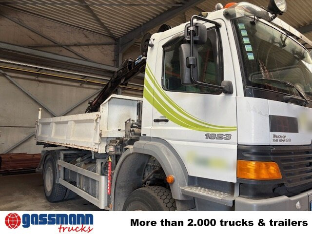 Mercedes-Benz Atego 1823AK 4x4, Kran HIAB, Bordmatik - Camion benne, Camion grue: photos 5 Mercedes-Benz Atego 1823AK 4x4, Kran HIAB, Bordmatik - Camion benne, Camion grue: photos 5