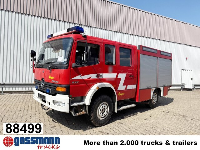 Mercedes-Benz Atego 917 4x4, LF 10, Einzelbereifung, AT-Motor - Ambulance: photos 1 Mercedes-Benz Atego 917 4x4, LF 10, Einzelbereifung, AT-Motor - Ambulance: photos 1