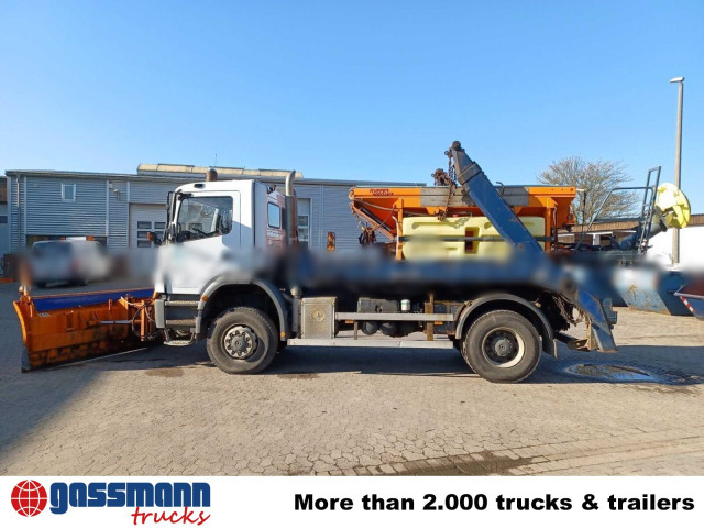 Mercedes-Benz Axor 1824 4x4, Tele-Absetzer, - Camion multibenne: photos 2 Mercedes-Benz Axor 1824 4x4, Tele-Absetzer, - Camion multibenne: photos 2