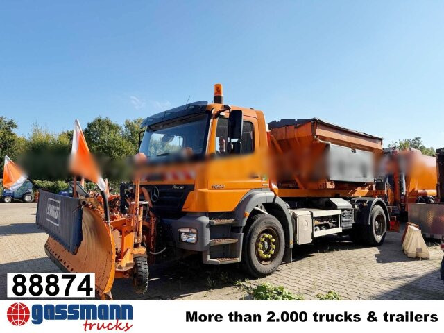 Mercedes-Benz Axor 1824 L 4x2, Motorabtrieb, - Camion ampliroll: photos 1 Mercedes-Benz Axor 1824 L 4x2, Motorabtrieb, - Camion ampliroll: photos 1