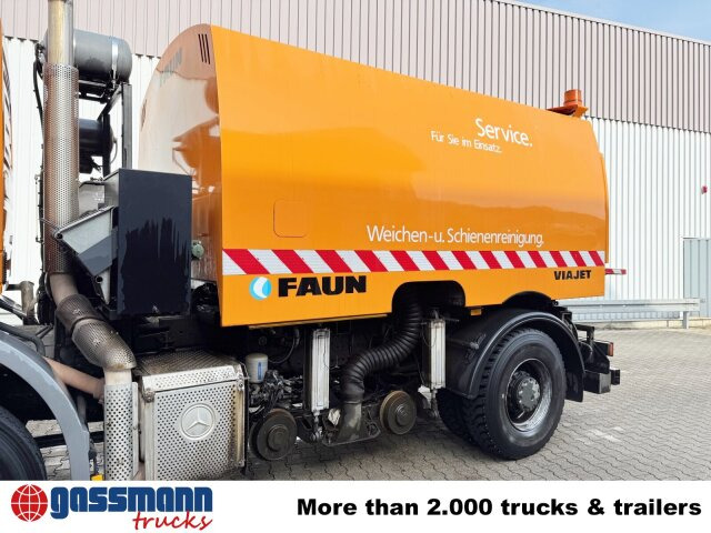 Mercedes-Benz Axor 1829 4x2, Zweiweg Z200, Kehrmaschine Faun - Balayeuse de voirie: photos 2 Mercedes-Benz Axor 1829 4x2, Zweiweg Z200, Kehrmaschine Faun - Balayeuse de voirie: photos 2