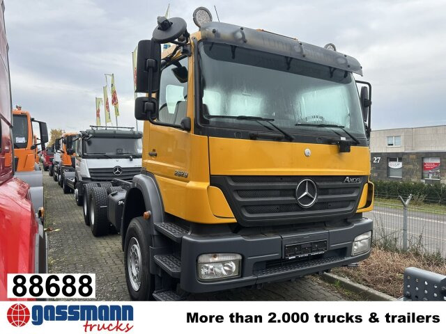 Mercedes-Benz Axor 2629 K 6x4, PTO, Steel, Manual, 6-Zylinder - Châssis cabine: photos 1 Mercedes-Benz Axor 2629 K 6x4, PTO, Steel, Manual, 6-Zylinder - Châssis cabine: photos 1