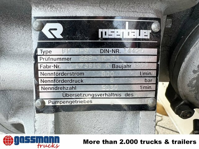 Mercedes-Benz LK 814 F 4x2, Löschfahrzeug LF8 - Camion de pompier: photos 3 Mercedes-Benz LK 814 F 4x2, Löschfahrzeug LF8 - Camion de pompier: photos 3