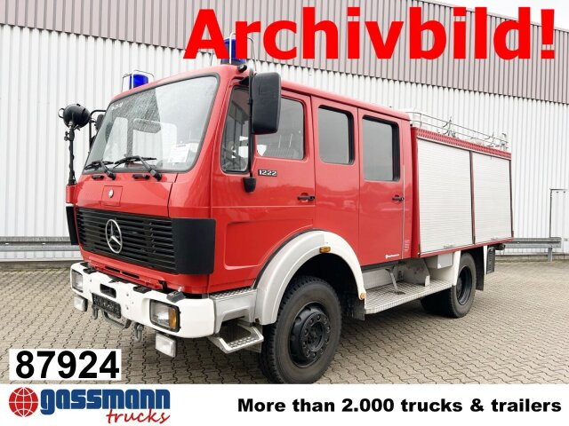 Mercedes-Benz SK 1222 AF 4x4 Doka, TLF16/25 - Ambulance: photos 1 Mercedes-Benz SK 1222 AF 4x4 Doka, TLF16/25 - Ambulance: photos 1