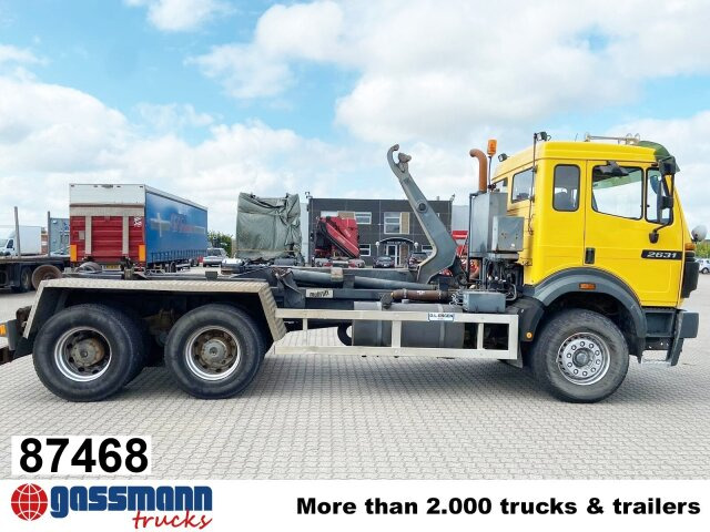 Mercedes-Benz SK II 2631 6x4, Winterdienstausstattung - Camion ampliroll: photos 1 Mercedes-Benz SK II 2631 6x4, Winterdienstausstattung - Camion ampliroll: photos 1