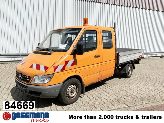 Mercedes-Benz Sprinter 308 4x2 Doka - Fourgon plateau, Utilitaire double cabine: photos 1 Mercedes-Benz Sprinter 308 4x2 Doka - Fourgon plateau, Utilitaire double cabine: photos 1