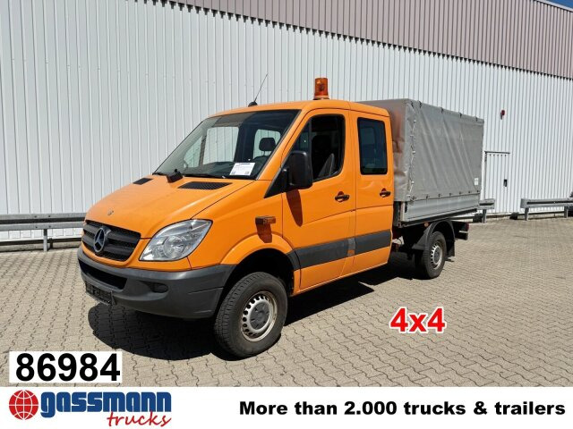 Mercedes-Benz Sprinter 313 CDI 4x4 Doka - Fourgon plateau, Utilitaire double cabine: photos 1 Mercedes-Benz Sprinter 313 CDI 4x4 Doka - Fourgon plateau, Utilitaire double cabine: photos 1