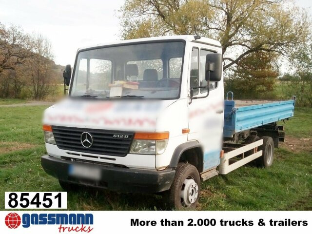 Mercedes-Benz Vario 612 DK 4x2, Kipper-Meiller - Véhicule utilitaire benne: photos 1 Mercedes-Benz Vario 612 DK 4x2, Kipper-Meiller - Véhicule utilitaire benne: photos 1