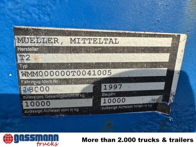 Müller-Mitteltal T2 - Remorque porte-engin surbaissée: photos 3 Müller-Mitteltal T2 - Remorque porte-engin surbaissée: photos 3