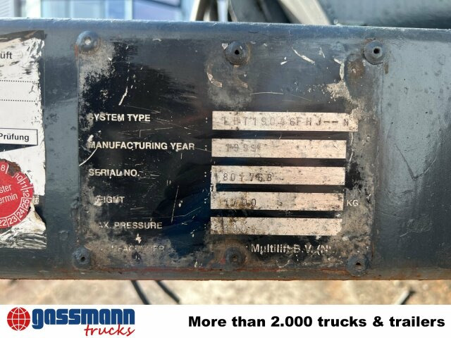 Ampliroll/ Multibenne système Multilift LHT 190.46 Abrollanlage: photos 9 Ampliroll/ Multibenne système Multilift LHT 190.46 Abrollanlage: photos 9