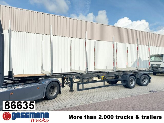 ROHR RSK/30IV Holzauflieger, Lenkachse, Verzinkt - Semi-remorque grumier: photos 1 ROHR RSK/30IV Holzauflieger, Lenkachse, Verzinkt - Semi-remorque grumier: photos 1