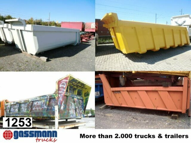 SCHMITZ Stahlmulde, 30x VORHANDEN! - Benne pour poids lourds: photos 1 SCHMITZ Stahlmulde, 30x VORHANDEN! - Benne pour poids lourds: photos 1