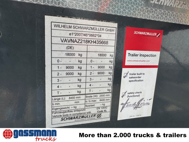 Schwarzmüller 2-Achs Holzanhänger - Remorque grumier: photos 2 Schwarzmüller 2-Achs Holzanhänger - Remorque grumier: photos 2