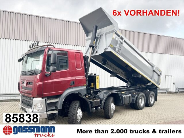 Tatra Phoenix 8x8, Stahlmulde ca. 22m³, hydr. - Tombereau: photos 1 Tatra Phoenix 8x8, Stahlmulde ca. 22m³, hydr. - Tombereau: photos 1