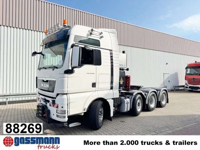 MAN TGX 41.540 8X4/4 BLS, Vorlauflenkachse, Navi, - Tracteur routier: photos 1 MAN TGX 41.540 8X4/4 BLS, Vorlauflenkachse, Navi, - Tracteur routier: photos 1