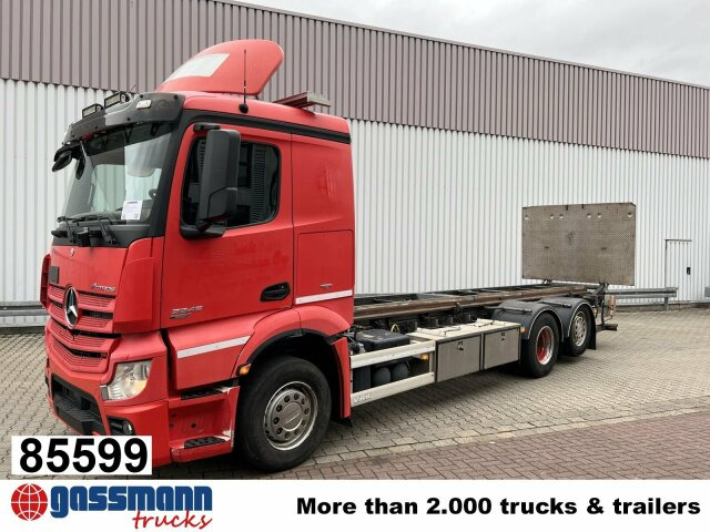 Mercedes-Benz Actros 2645 6x2, Retarder, Liftachse, AWL, Hiab - Tracteur routier: photos 1 Mercedes-Benz Actros 2645 6x2, Retarder, Liftachse, AWL, Hiab - Tracteur routier: photos 1