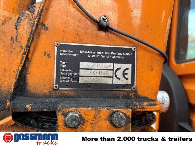 Unimog U400 4x4, Frontzapfwelle, Kipper, Kran MKG HKL - Camion benne, Camion grue: photos 3 Unimog U400 4x4, Frontzapfwelle, Kipper, Kran MKG HKL - Camion benne, Camion grue: photos 3