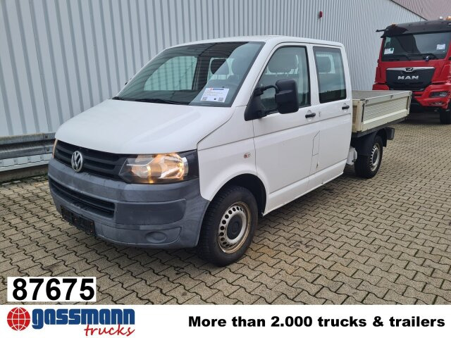 Volkswagen T5 Doka 4x2, 2.0 ltr. TDI Pritsche - Fourgon plateau, Utilitaire double cabine: photos 1 Volkswagen T5 Doka 4x2, 2.0 ltr. TDI Pritsche - Fourgon plateau, Utilitaire double cabine: photos 1