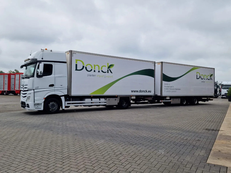 Mercedes-Benz Actros 1942 4x2 - Box with Loadlift - Full air + Pacton Trailer Loadlift - Heating system - Camion fourgon: photos 3 Mercedes-Benz Actros 1942 4x2 - Box with Loadlift - Full air + Pacton Trailer Loadlift - Heating system - Camion fourgon: photos 3