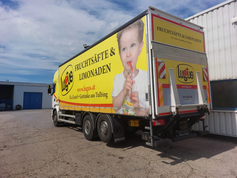 Scania R450 Topline 6x2*4 - Special alu curtains - 2.000 KG loadlift - Retarder - Full air - 4.90 WB - Camion à rideaux coulissants: photos 3 Scania R450 Topline 6x2*4 - Special alu curtains - 2.000 KG loadlift - Retarder - Full air - 4.90 WB - Camion à rideaux coulissants: photos 3
