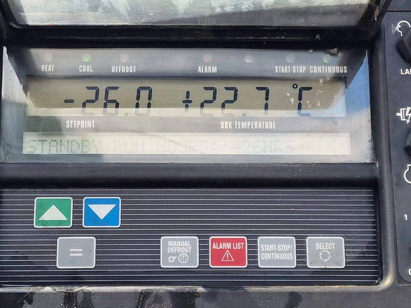 Camion frigorifique Scania R500 NGS B6X2NB / Trailer-Bygg 12-2004 / Frigobox Sidedoors / Rohrbahen / hooks: photos 17