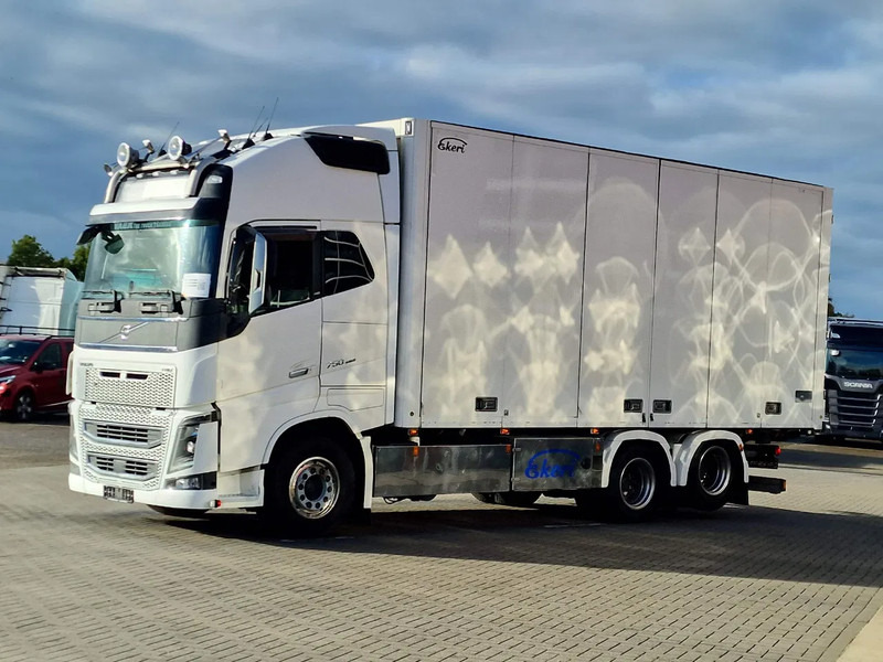 Volvo FH 16.750 Globetrotter XL 6x2 - Ekeri box with sidedoors - Retarder - 4.60 WB - Full air - Camion fourgon: photos 3 Volvo FH 16.750 Globetrotter XL 6x2 - Ekeri box with sidedoors - Retarder - 4.60 WB - Full air - Camion fourgon: photos 3