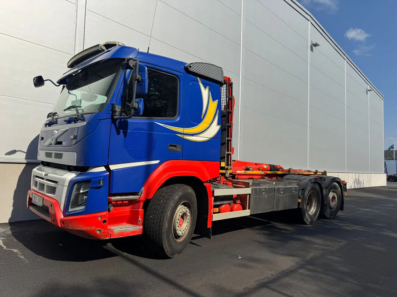 Volvo FMX 410 6x2*4 - JOAB Hooklift 20T - Euro 6 - Full air - Camion ampliroll: photos 1 Volvo FMX 410 6x2*4 - JOAB Hooklift 20T - Euro 6 - Full air - Camion ampliroll: photos 1